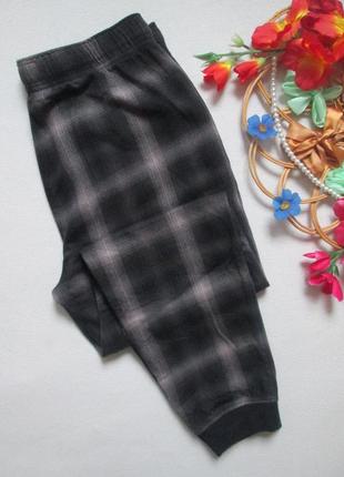 Шикарные брендовые домашние теплые фланелевые штаны в клетку abercrombie&fitch ❄️⛄❄️6 фото