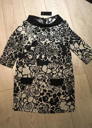 Шовкова блуза туніка river island розмір m