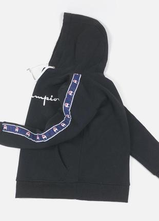 Незвичайне худі з лампасами чемпіон usa батнік big logo кофта толстовка tech fleece джемпер carhartt толстовка stussy кенгуру принт кишеня реглан
