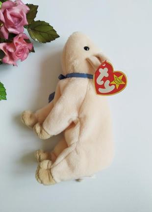 Мягкая игрушка поросёнок ty beanie baby knuckles4 фото