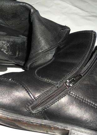 Кожаные ботинки,качество!италия,размер 433 фото