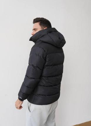 Зимова куртка пуховик чорна тнф tnf the north face 700 / распродажа, розпродаж6 фото