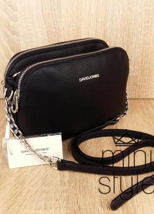 Сумка на длинной ручке cross-body сумочка трендовая и стильная кроссбоди david jones1 фото