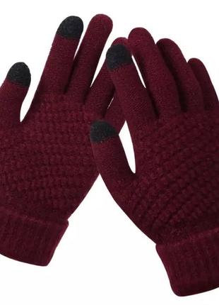 Перчатки женские сенсорные