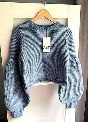 Свитер с шерстью zara. 7