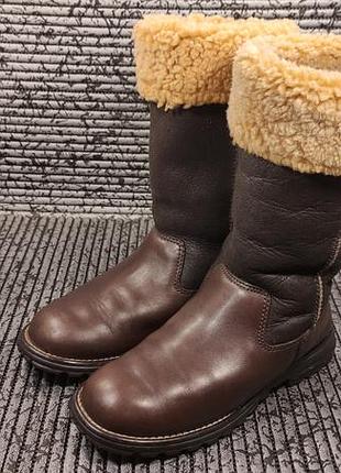 Шкіряні чоботи ugg, оригінал, 36рр- 23см