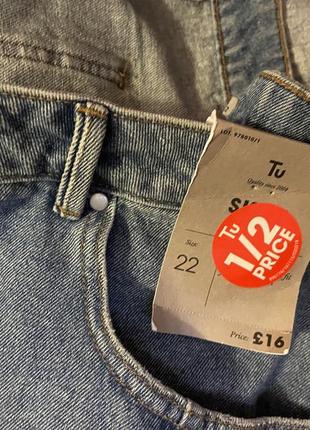 Новая джинсовая юбка большого размера #*#4 фото