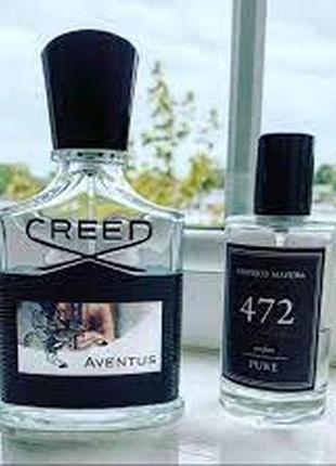 Духи мужские fm pure 472 аромат creed aventus, 50 мл