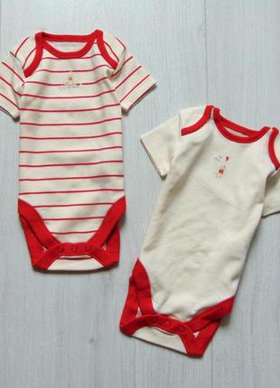 Новый комплект из 2-х бодиков.
disney.
размер 3-6 месяцев