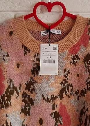 Светр-сукня zara. 3