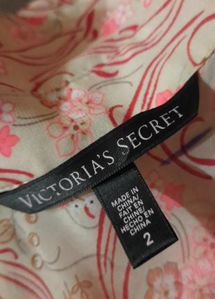 Брендова шифонова домашня сукня , халат р.2 від victoria' s secret в вінтажному стилі4 фото