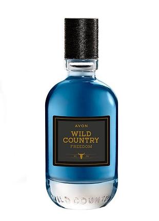Туалетна вода wild country freedom avon, 75 мл