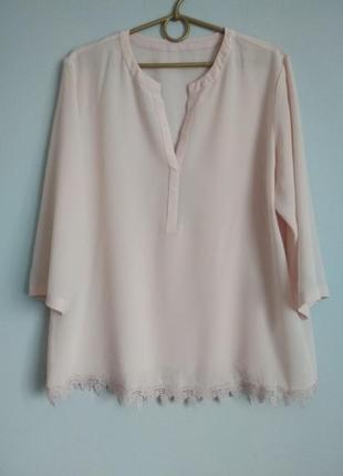 Шелковая блузка от marc cain, размер 41 фото