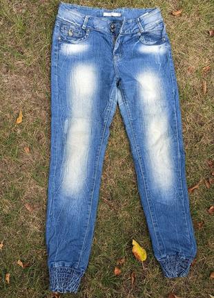 Классные джинсы, манжеты фирма аnule1 фото