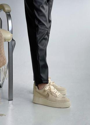 Женские кроссовки текстильные nike air force #найк