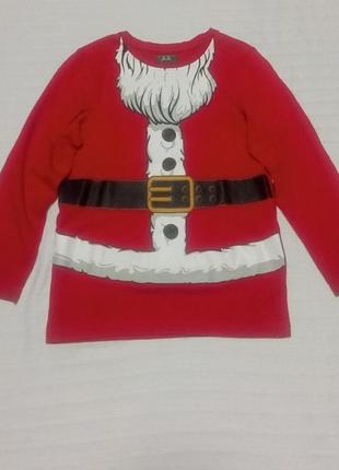 Трикотажна кофтина маленький санта
