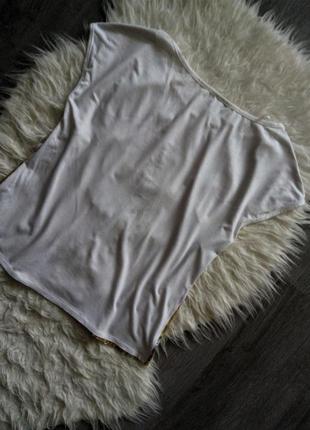 Блискуча футболка блуза в паєтки топ в паєтки3 фото