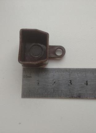 Заглушка торцевая металлопластиковый карниз для рейки