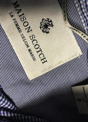 Рубашка фирменная модная стильная scotch and soda размер s3 фото