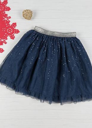 Нарядная юбочка от the little white company 5-6 лет, 110-116 см.