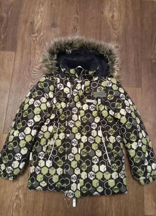 Зимовий комплект куртка та напівкомбінезон lenne2 фото