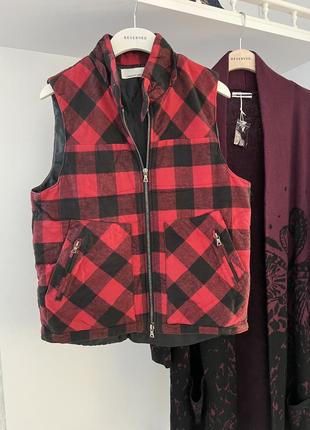 Крутая жилетка в клетку asos