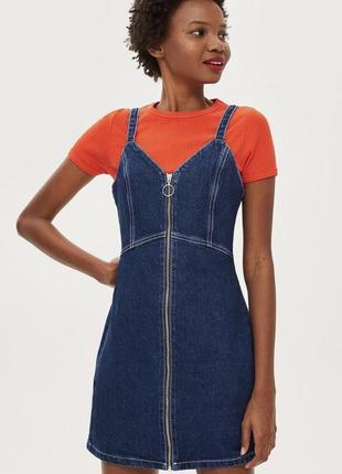Актуальний джинсовий сарафан topshop moto4 фото