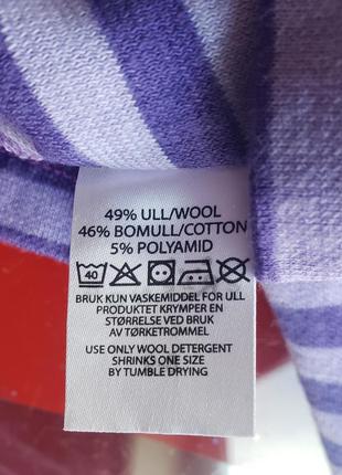 Friends норвегия термо реглан лонгслив шерсть мериноса девочке 8-9л 128-134см как новый