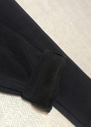 Утеплённые брюки джегинсы женские с широким поясом-утяжкой zio songzio5 фото