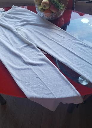 Hanro швейцария белые кружевные пижамные брюки штаны xl xxl 52 54