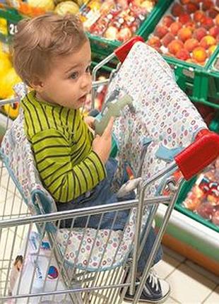 Vertbaudet франция чехол на тележку в супермаркет стульчик для кормления