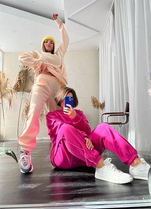 Костюм на флисе со швами наружу