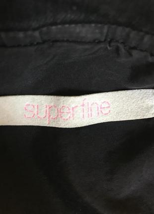 Пиджак фирменный оригинал стильный дорогой бренд superfine размер 36 или s3 фото