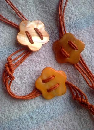 Пояс из натурального перламутра