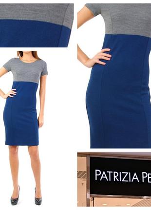 ♥️1+1=3♥️ patrizia pepe італія приталена сукня із шерстяної суміші