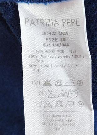 ♥️1+1=3♥️ patrizia pepe италия приталенное платье из шерстяной смеси6 фото