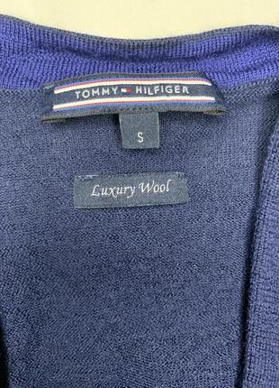 Кардиган подовжений luxury wool tommy hilfiger5 фото