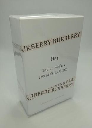 100ml burberry her барбери хьо женские духи стойкие eau de parfum парфюм