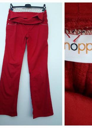 Червоні джинси для вагітних l xl#червоні штанці для вагітних