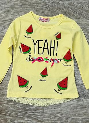 Яркий сочный реглан кружево 3