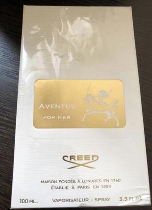 Женские creed aventus for her 100ml крид авентус жіночі парфуми крід eau de parfum