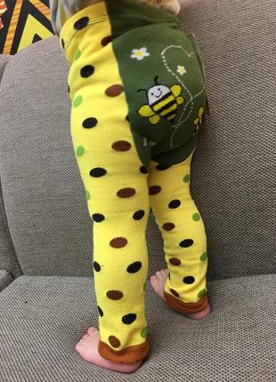 Яркие леггинcы штанишки гамаши от 6-ти месяцев до 3х лет,