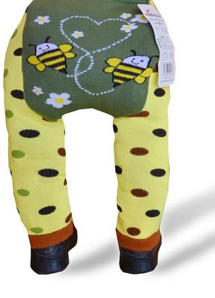 Яркие леггинcы штанишки гамаши от 6-ти месяцев до 3х лет,