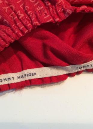 Обалденные красные трусики от tommy hilfiger (есть s, m, l)5 фото