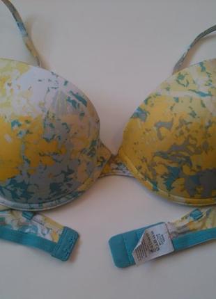 80в 36в calvin klein базовый гладкий стильный бюстгальтер с легким пуш ап