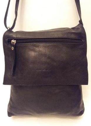Италия! Moda In Pelle! стильная интересная кожаная сумка crossbody