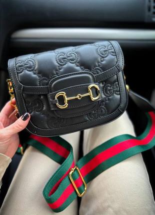 Сумка женская кожаная  в стиле  gucci