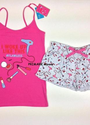 Женская летняя пижама primark