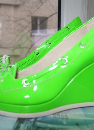 Нові шкіряні туфлі sperry top-sider, оригінал з сша, розмір 9.5 (25.5 см)5 фото