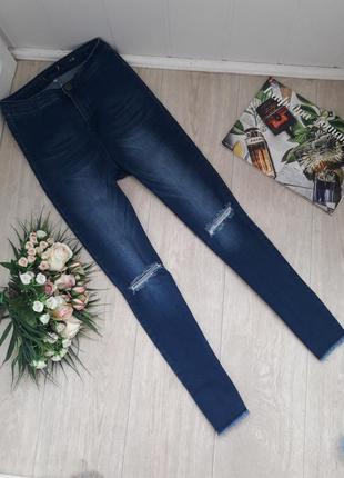 Мега модные джинсы с высокой посадкой м(10)2 фото